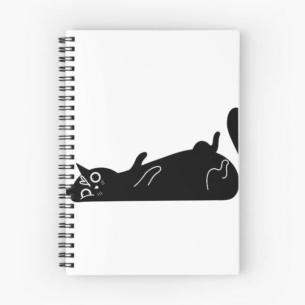 Item preview, BLACK CAT No.4 LIE DOWN designed and sold by snapacrab.
