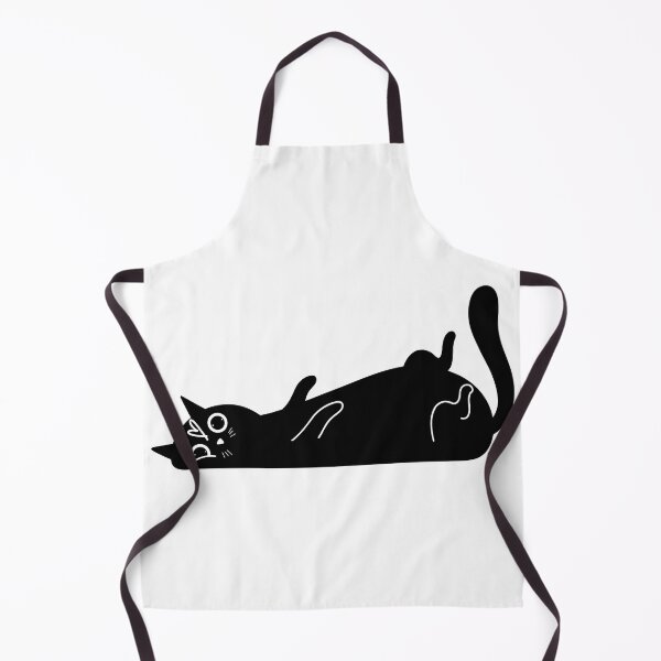Item preview, BLACK CAT No.4 LIE DOWN designed and sold by snapacrab.