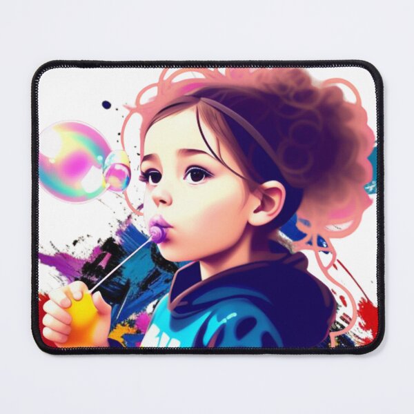 Item preview, Cute young girl with her bubbles designed and sold by mug&more station.