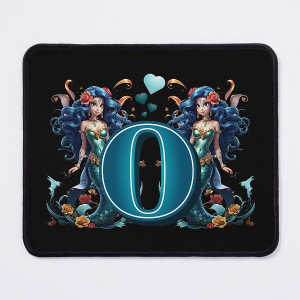Item preview, Mermaid Alphabet The Letter O From Sirenas Collection designed and sold by SirenasWorld.
