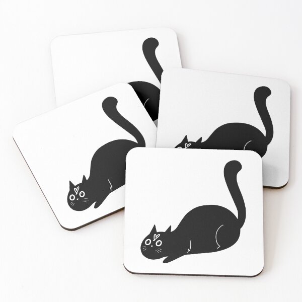 Item preview, BLACK CAT No.6 CRAWLING designed and sold by snapacrab.
