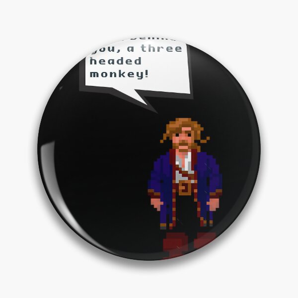 Item preview, Guybrush Threepwood - Look Behind You	 designed and sold by jkitiqgy85.