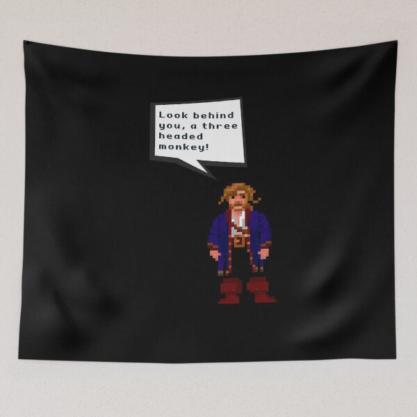 Item preview, Guybrush Threepwood - Look Behind You	 designed and sold by jkitiqgy85.