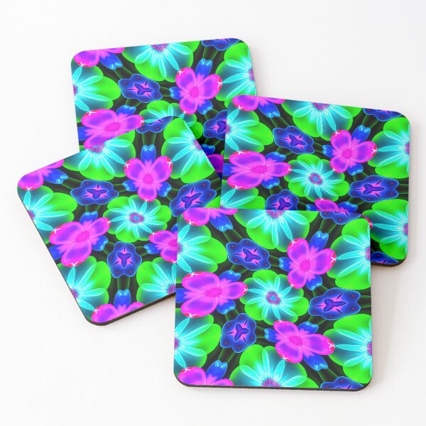 Item preview, Unique Colorful Flower Pattern designed and sold by Patternflower.