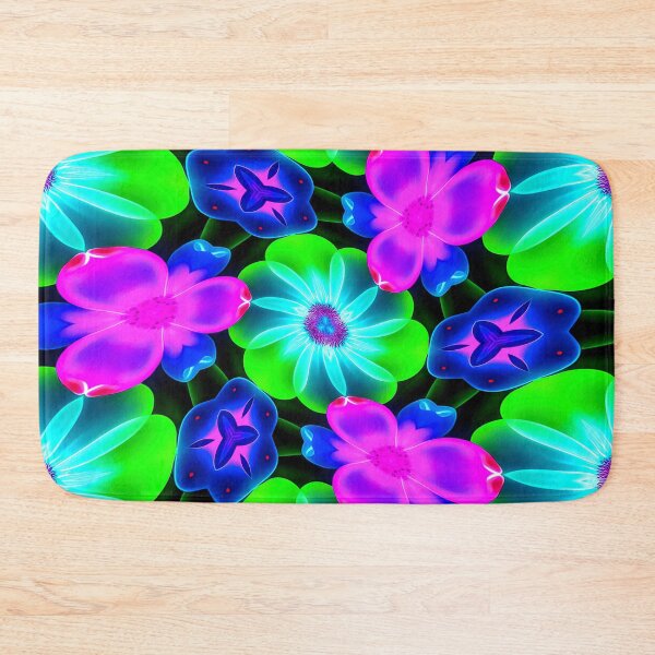 Item preview, Unique Colorful Flower Pattern designed and sold by Patternflower.