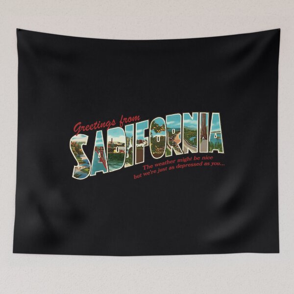 Item preview, Greetings from Sadifornia  California 	 designed and sold by fcgmuengnjm14.