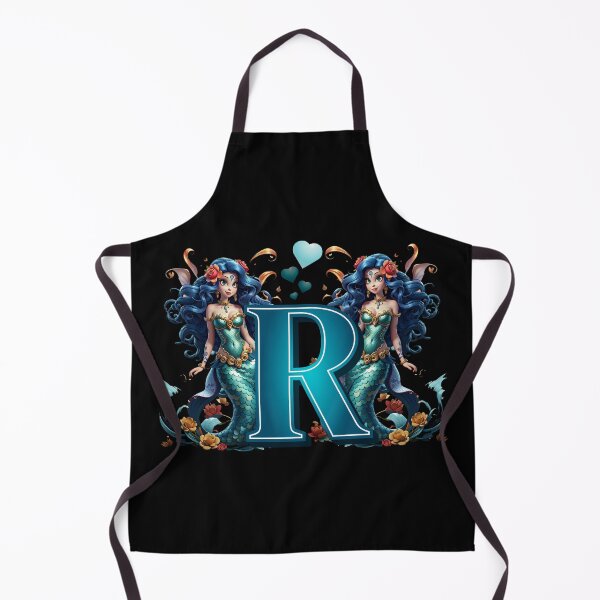 Item preview, Mermaid Alphabet The Letter R From Sirenas Collection designed and sold by SirenasWorld.