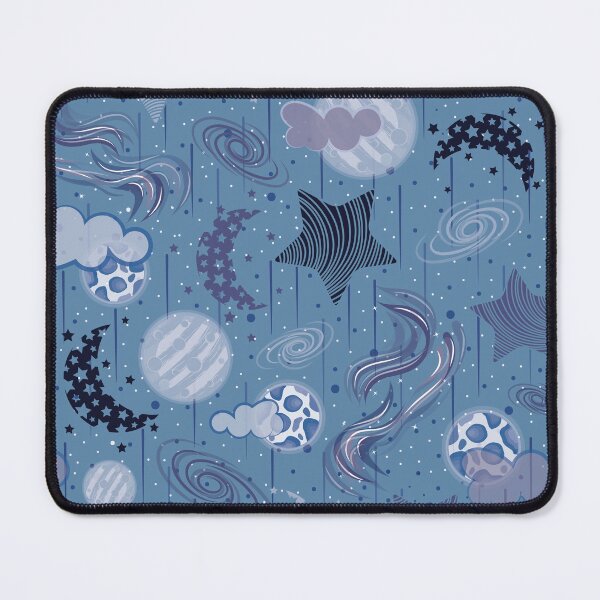 Item preview, Blue Galactic Dreamy night designed and sold by The Pattern Mill.
