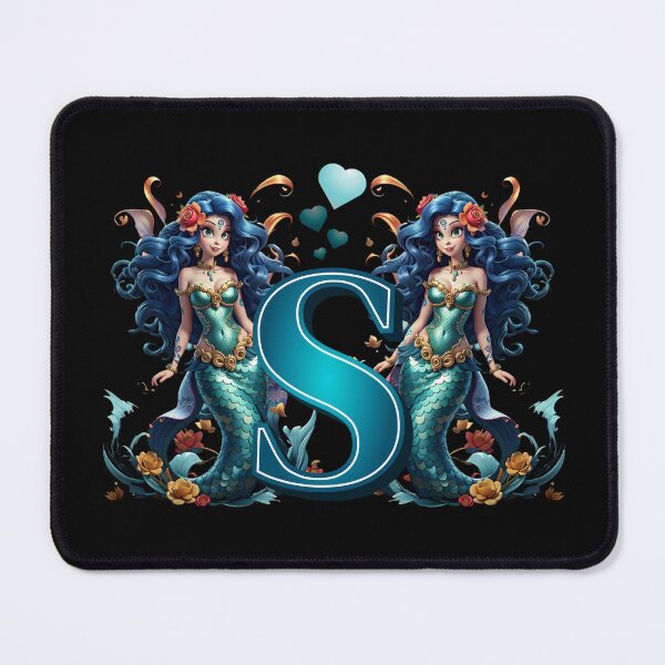 Item preview, Mermaid Alphabet The Letter S From Sirenas Collection designed and sold by SirenasWorld.