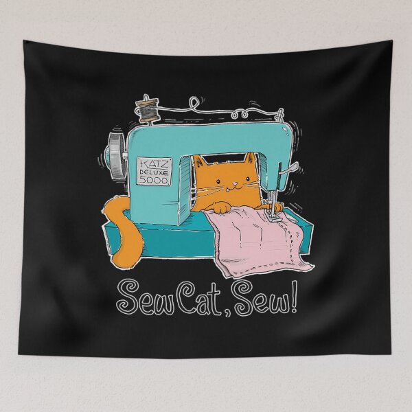 Item preview, Sew Cat	 designed and sold by eqtxdvjlc2.