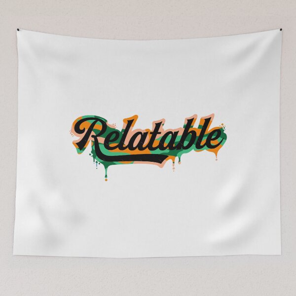 Item preview, Brent Rivera Merch Relatable-Black Camo Melting designed and sold by helaina-madson.