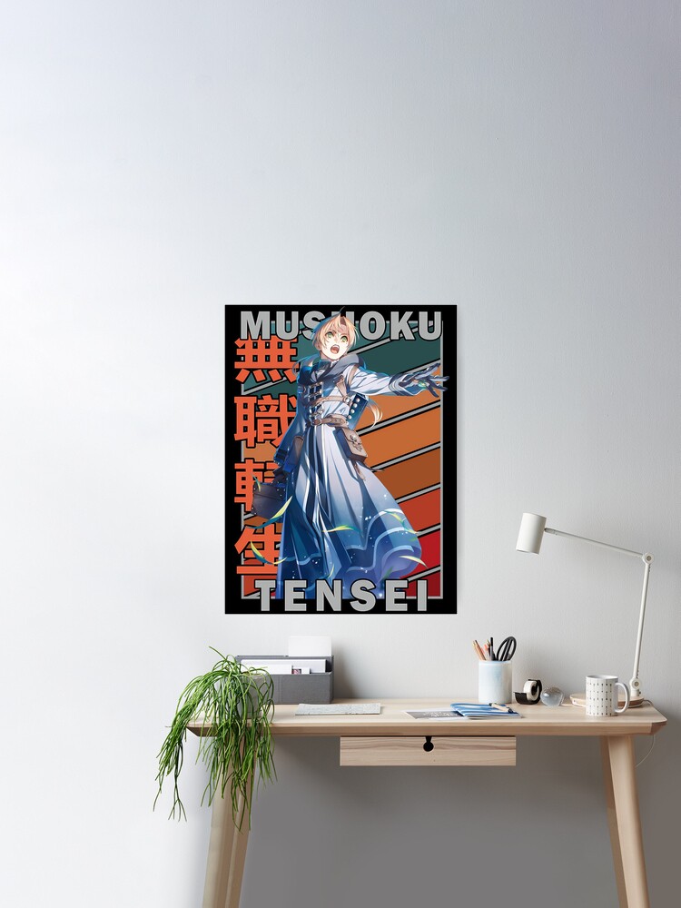  Mushoku Tensei Poster Retro Metal Tin Sign Vintage