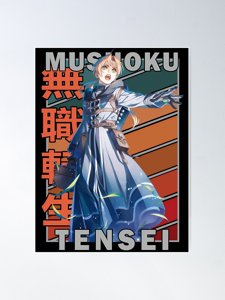  Mushoku Tensei Poster Retro Metal Tin Sign Vintage