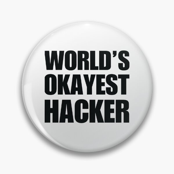 Item preview, Funny World_amp_Amp_39_S Okayest Hacker Gift For Computer Nerds designed and sold by helaina-madson.