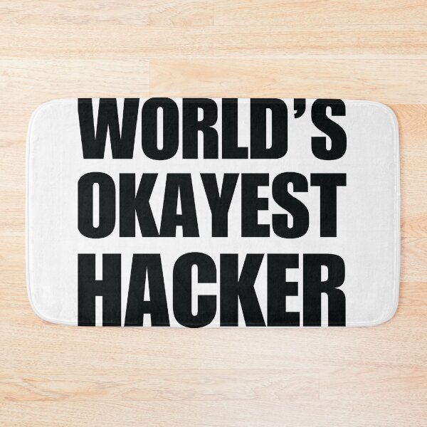 Item preview, Funny World_amp_Amp_39_S Okayest Hacker Gift For Computer Nerds designed and sold by helaina-madson.