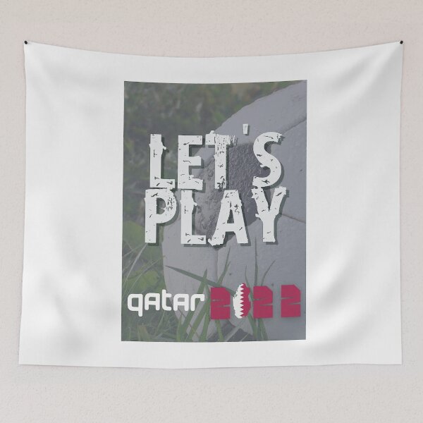 Item preview, Qatar World Cup- Let_amp_amp_39_s Play designed and sold by helaina-madson.