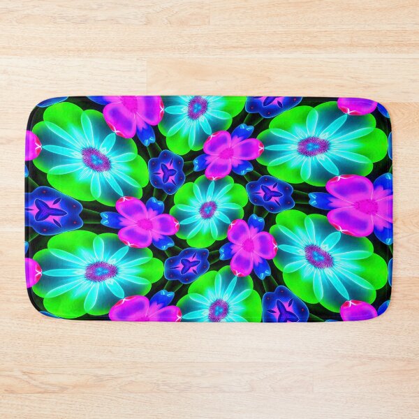 Item preview, Unique Colorful Flower Pattern designed and sold by Patternflower.