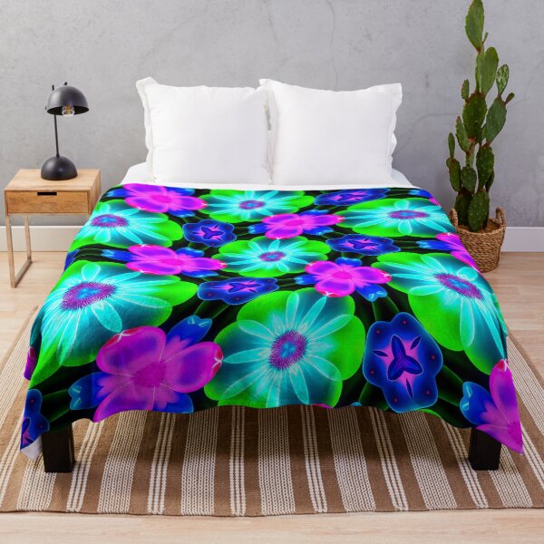 Item preview, Unique Colorful Flower Pattern designed and sold by Patternflower.