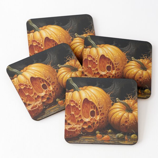 Item preview, Spooky Disintegrating Forest Pumpkins designed and sold by Shannon Hilson.