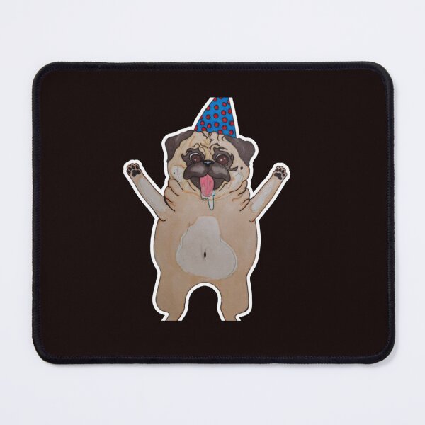 Item preview, Carlin de fête Sticker designed and sold by PedroStanton.