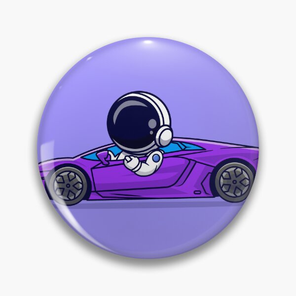 Item preview, Cute Astronaut Driving Car Cartoon designed and sold by hjian8219.