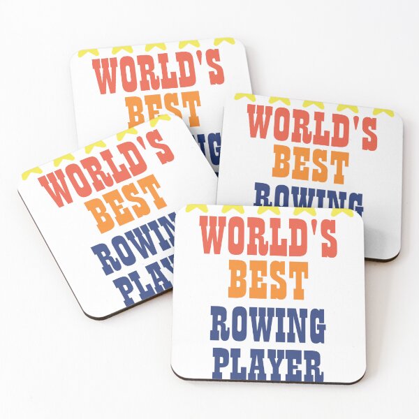 Item preview, World And Amp_39_s Best Rowing Player - Funny Rowing Player Quote Gift designed and sold by talynn-hufford.