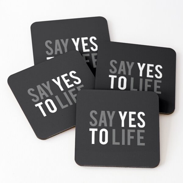 Item preview, SAY YES TO LIFE TEES 	 		 designed and sold by ahjiviuwtj18.