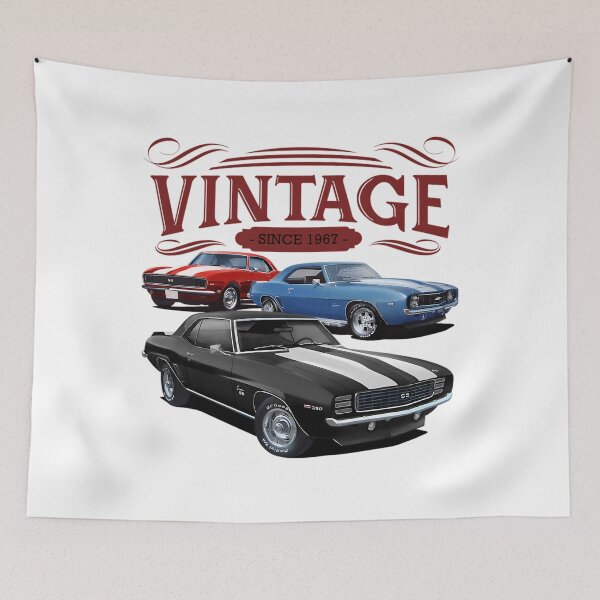 Item preview, Vintage Camaros designed and sold by RamseyArtStore.