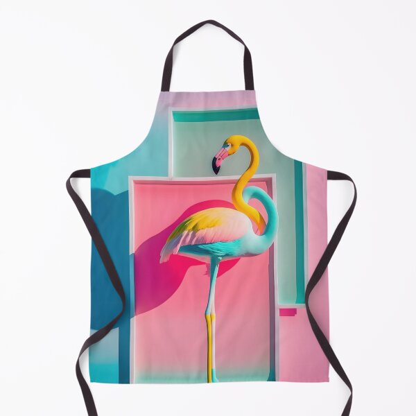 Artikelvorschau, Bunter Flamingo entworfen und verkauft von DreamerBot.