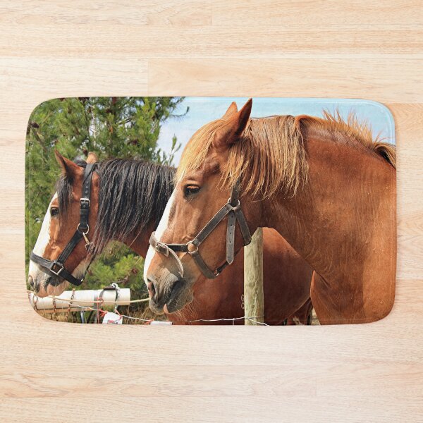 Item preview, Two farm draft horses designed and sold by FranWest.
