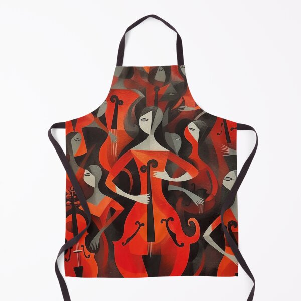 Item preview, Red Expression: Cubist Symphony in Art designed and sold by Piotrek0001.