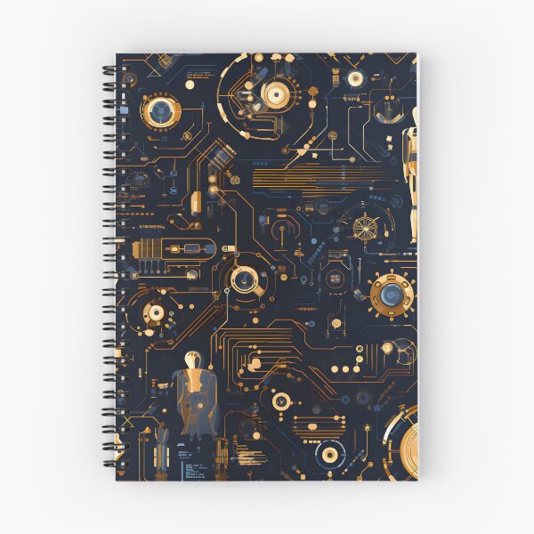Item preview, xSeamless Pattern Beyond Interfaces: Futuristic Digital Art Unleashed designed and sold by AlienSkinEyes.