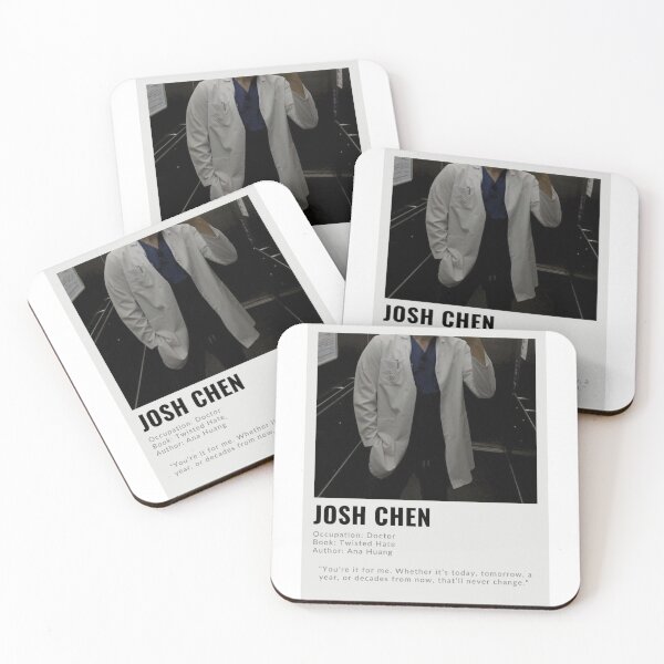 Item preview, Josh Chen  designed and sold by BibliophileHues.
