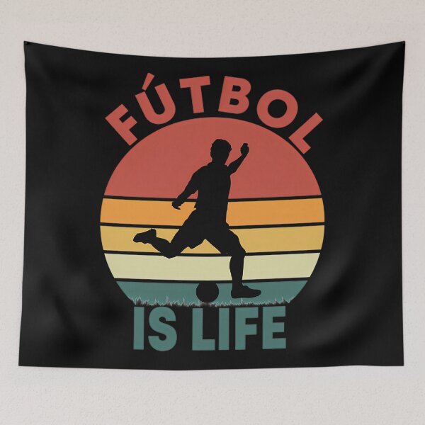 Item preview, Futbol Is Life Retro Vintage designed and sold by ClosetSouchon.