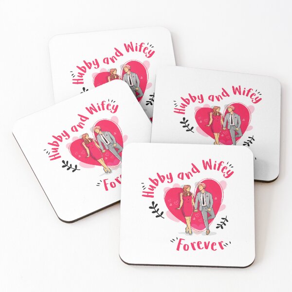 Item preview, Dedicated to Each Other, Hubby and Wifey Forever designed and sold by BongsEmporium.