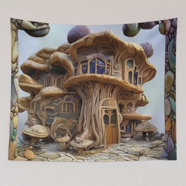 Item preview, Fungi house 6 designed and sold by DarnellPAM.