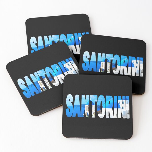 Item preview, SANTORINI - Greece Oia Blue Domes designed and sold by Adam Gormley.