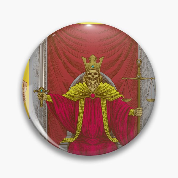 Item preview, Justice Tarot Illustration  designed and sold by WOLForDEER.