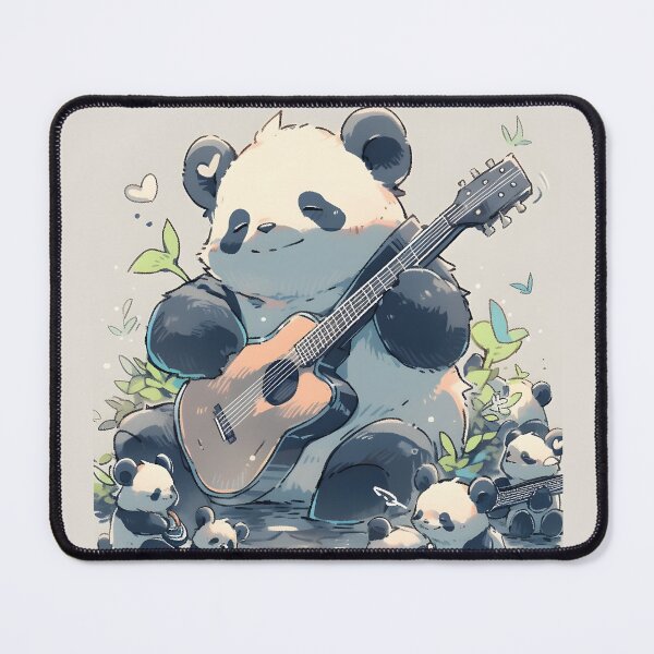 Item preview, Panda Playing Guitar designed and sold by TinaWang30.