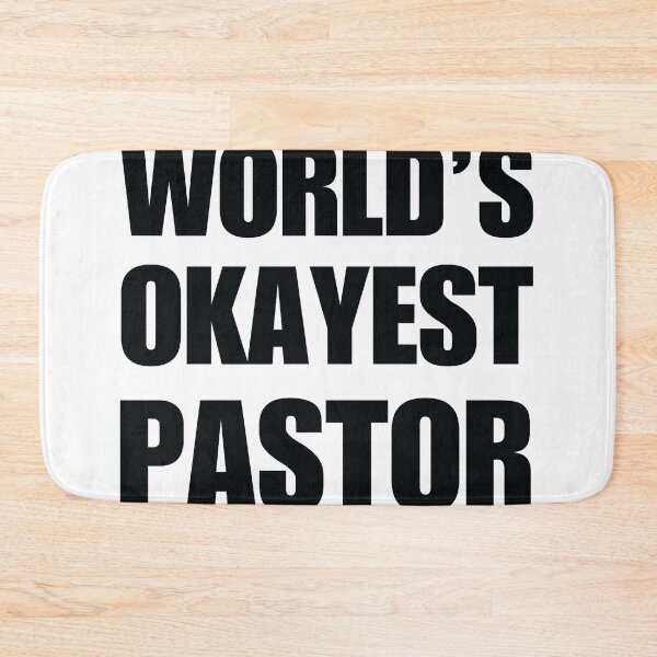 Item preview, Funny World_amp_amp_39_s Okayest Pastor Gifts For Pastors Coffee Mugs designed and sold by wolf-jacks.