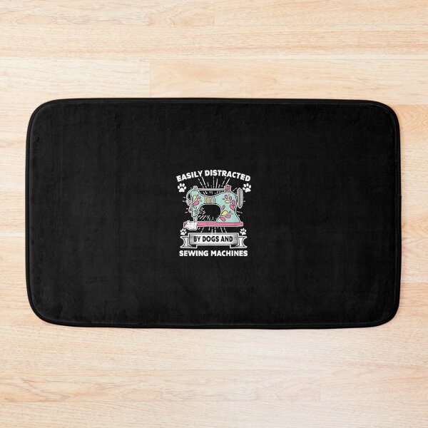 Item preview, Sewer 	- Easily Distracted By Dogs And Sewing Machines  	 designed and sold by eqtxdvjlc2.
