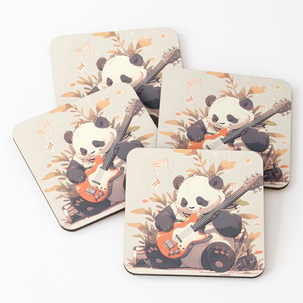 Item preview, Panda Playing Guitar designed and sold by TinaWang30.