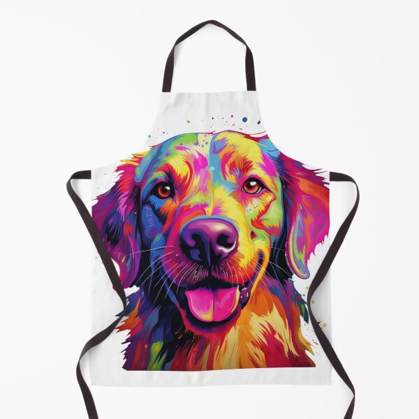 Item preview, A colorful dog with a big eyes and a big nose designed and sold by Nickyayee.