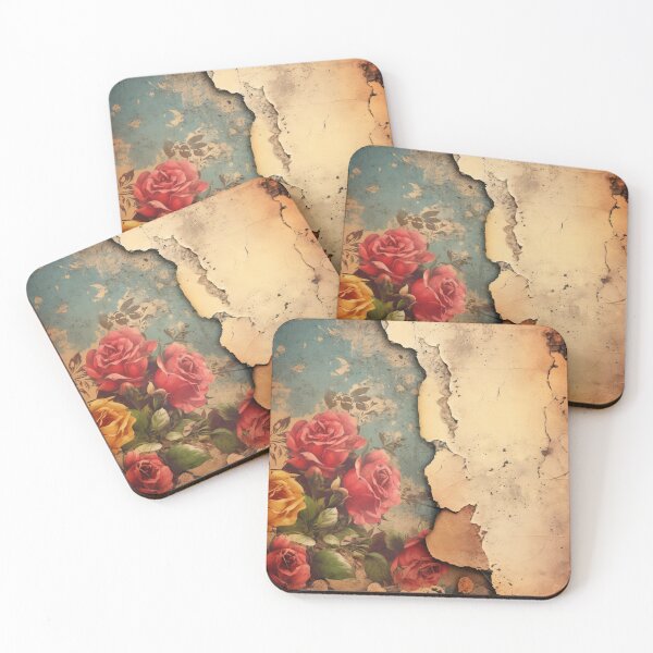 Item preview, Vintage paper roses. designed and sold by Design for all.