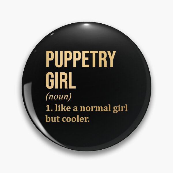 Item preview, Puppetry Girl Definition in Gold designed and sold by XCIV.
