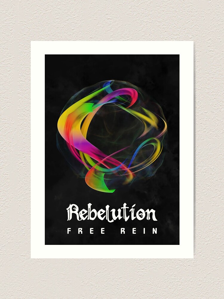 Rebelution Free Rein Tour 2018 Art Print By Drugs99 Redbubble