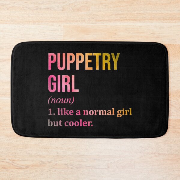 Item preview, Puppetry Girl Definition in Watercolor designed and sold by XCIV.