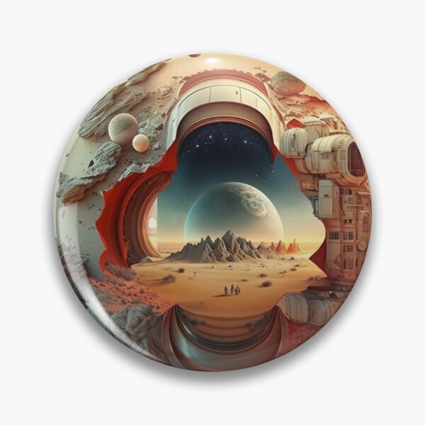 Item preview, The Infinite Mirage: Mind-Bending Landscape in a Anamorphic Sculpture designed and sold by WhiteWolfe0127.