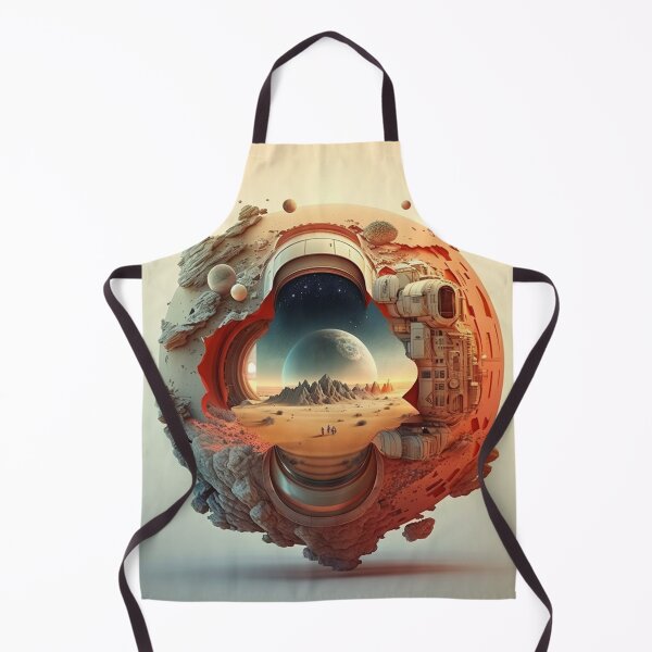 Item preview, The Infinite Mirage: Mind-Bending Landscape in a Anamorphic Sculpture designed and sold by WhiteWolfe0127.