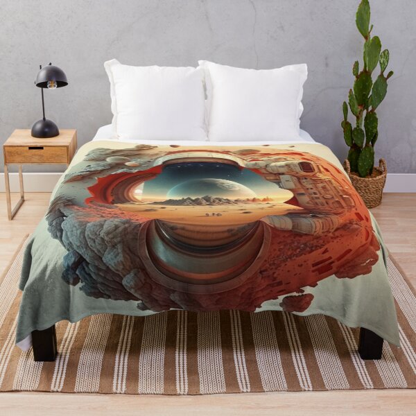 Item preview, The Infinite Mirage: Mind-Bending Landscape in a Anamorphic Sculpture designed and sold by WhiteWolfe0127.